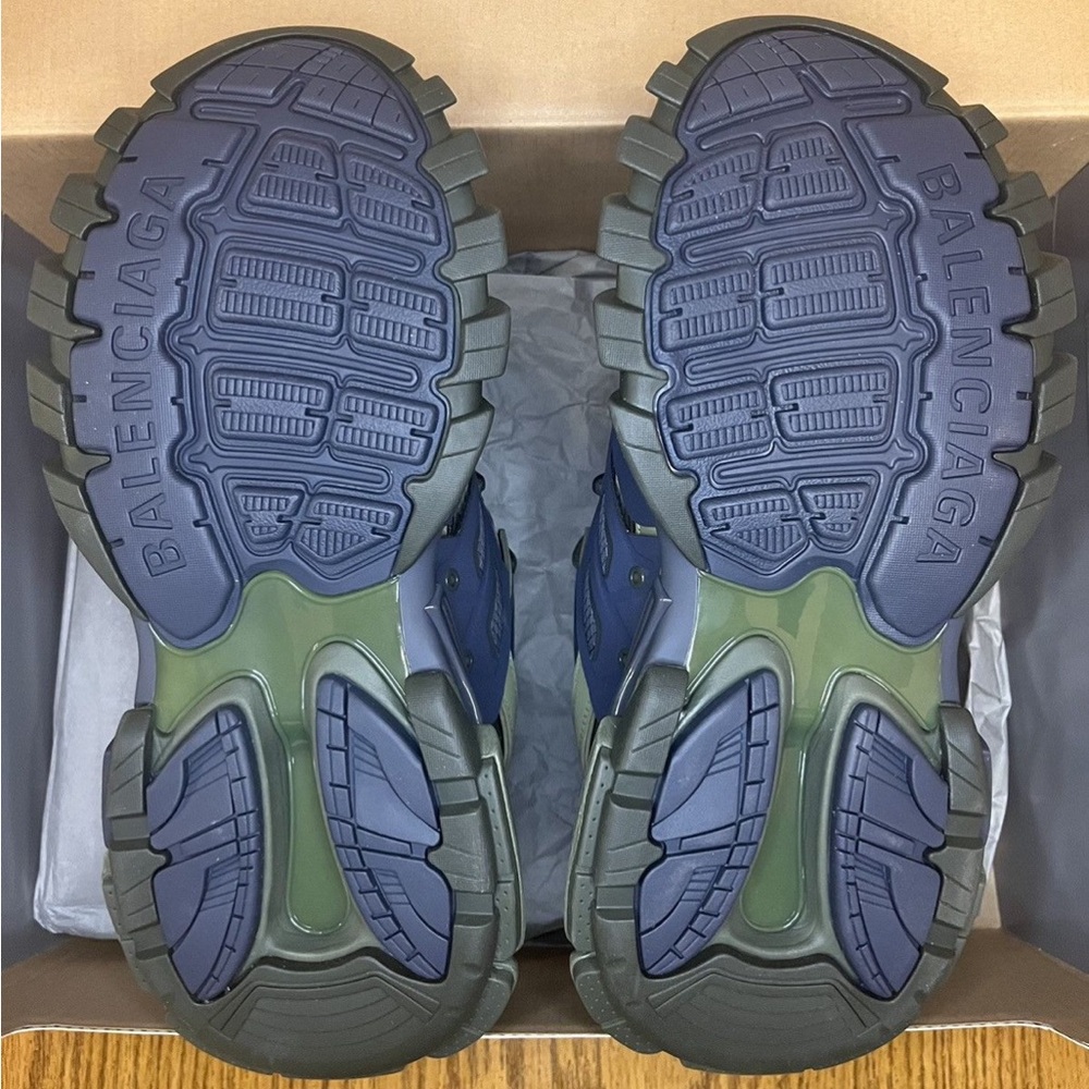 Balenciaga‎ Track Sneaker (Green/Navy) - Picture 6 of 9